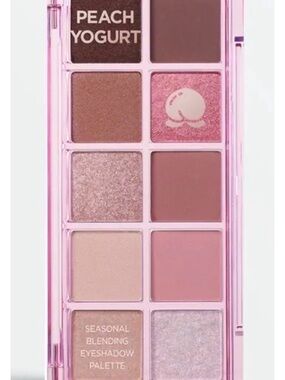 PEACH C Seasonal Blending Eyeshadow
Palette 06 Peach Yogurt